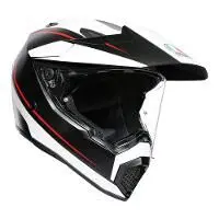 Agv Ax9 - Pac. R. Matt Black/White/Red 1