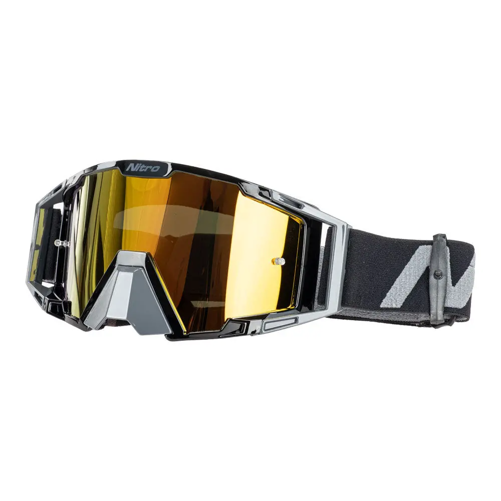 Nitro Nv-100 Mx Goggles - Grey / Black 1