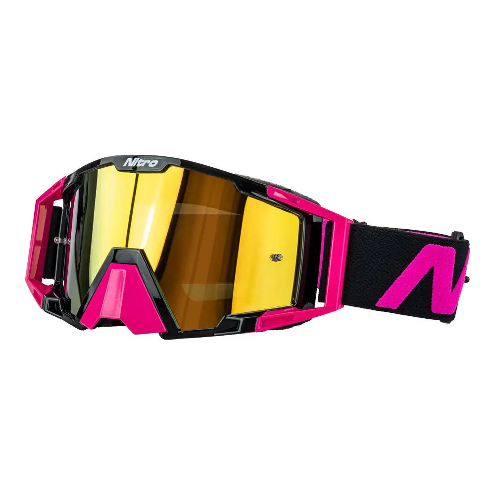 Nitro Nv-100 Mx Goggles - Pink / Black 1