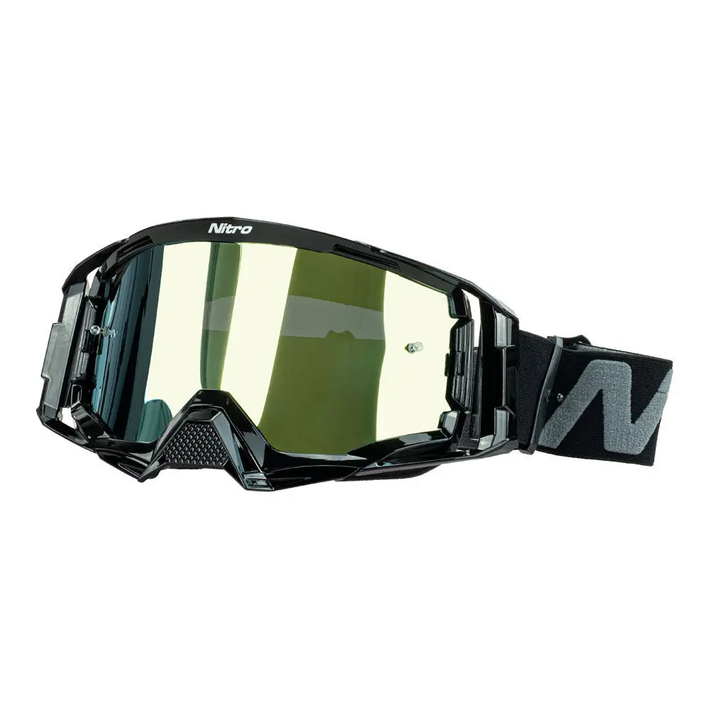 Nitro Nv-150 Mx Goggle Black Frame Gold Lens 1