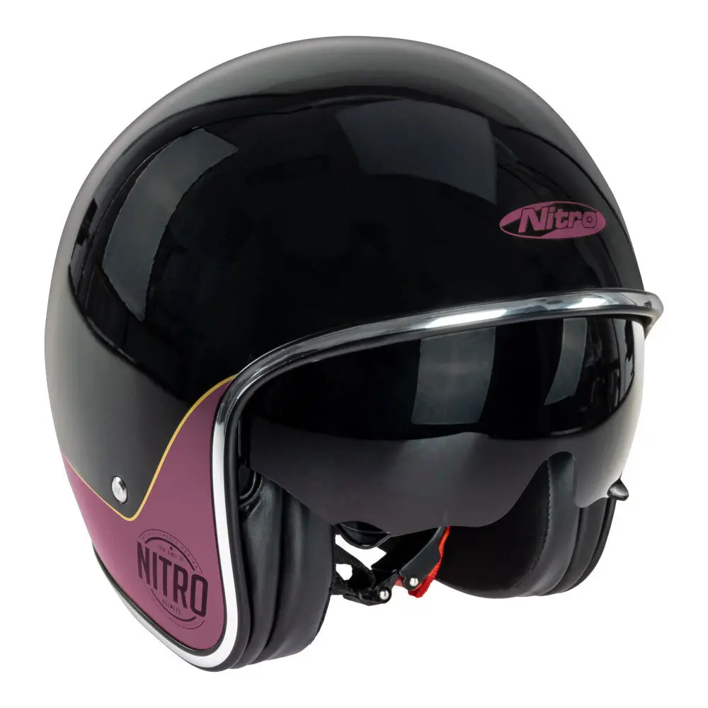 Nitro X582 Tribute - Blk/Candy Red (Maroon) 1