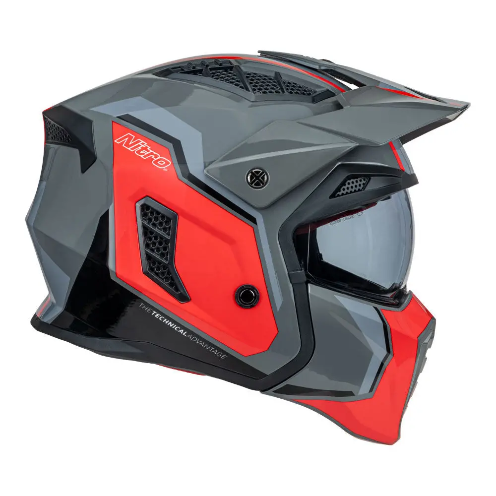 Nitro Nz302 Fighter Grey / Orange M 1