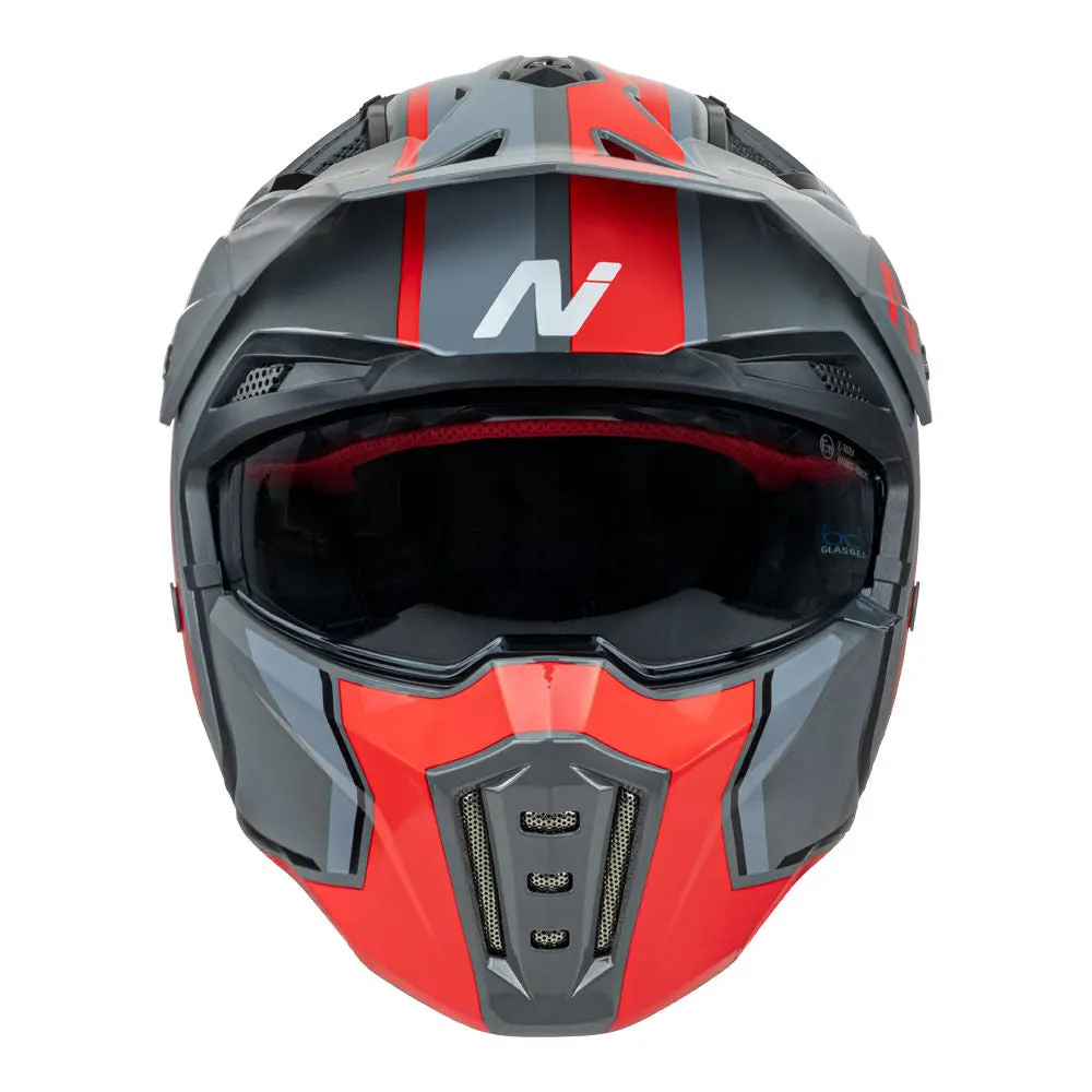 Nitro Nz302 Fighter Grey / Orange Xl 2