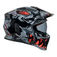 Nitro Nz302 Toxic Grey / Red 1