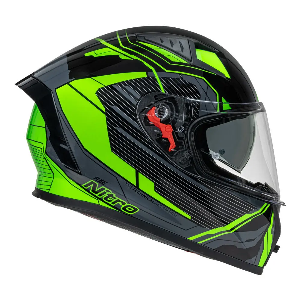 Nitro N501 Fuse Gloss Green/Grey/Black 4
