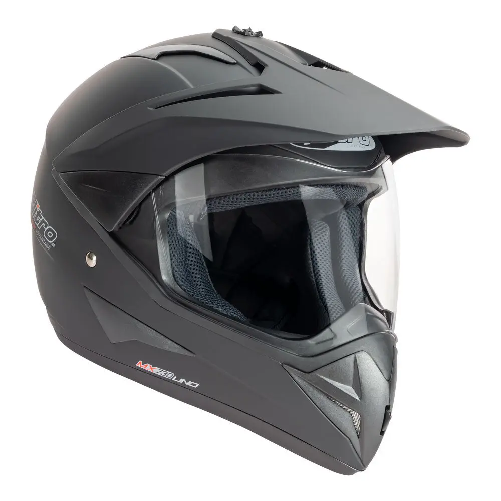 Nitro Mx730 Enduro/Adventure Satin Blk 1