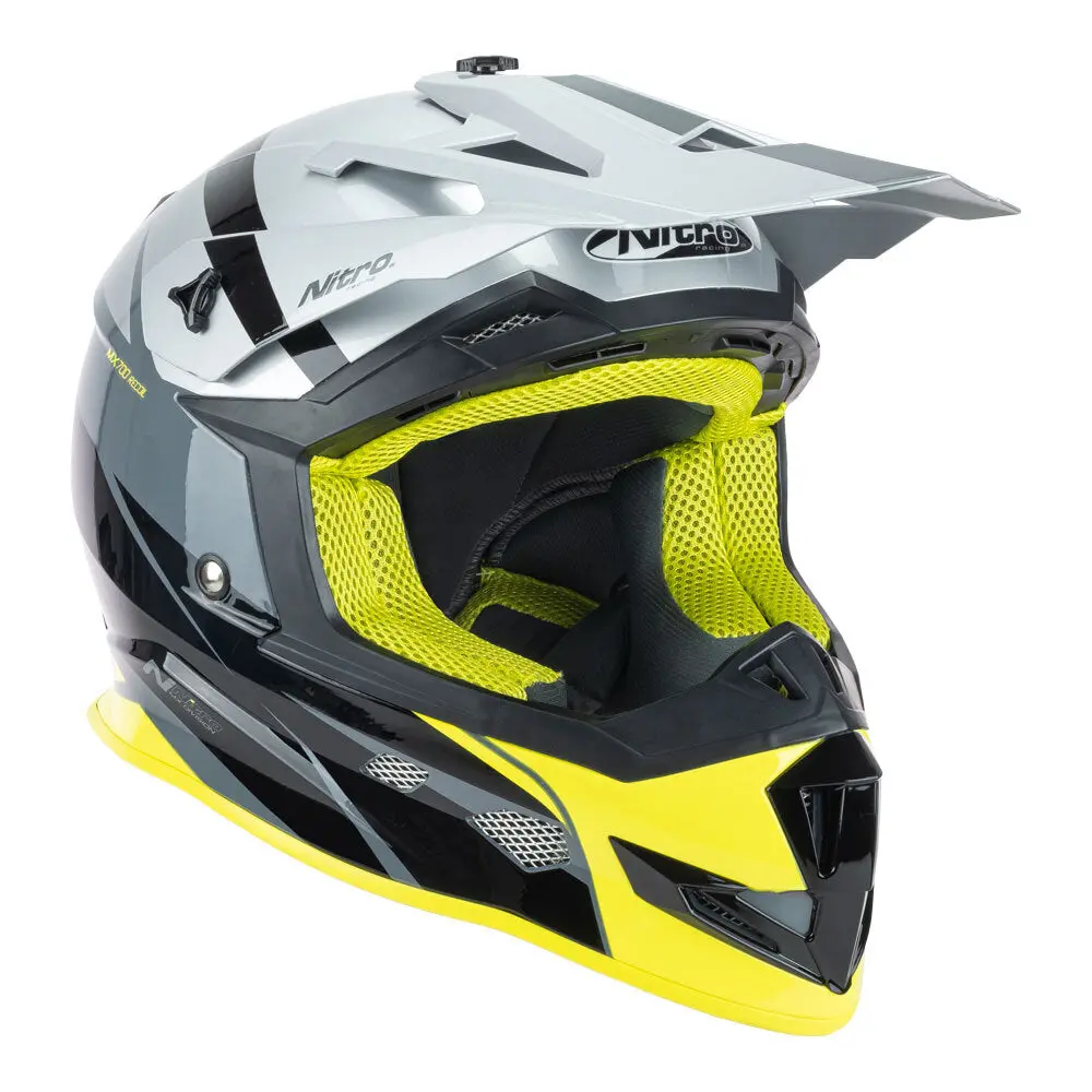Nitro Mx700 Recoil Gun/Silver/Fluo Green 1