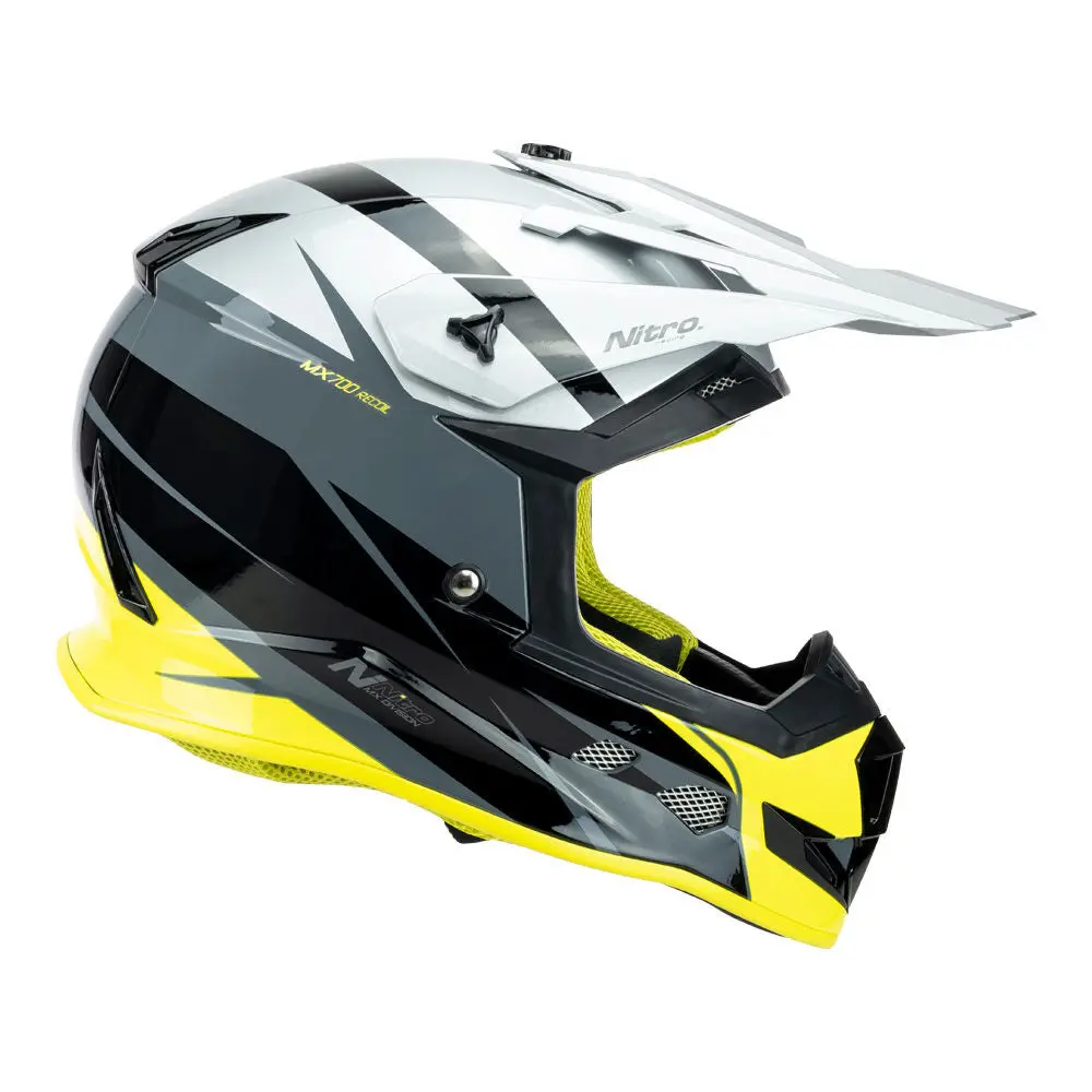 Nitro Mx700 Recoil Gun/Silver/Fluo Green 2