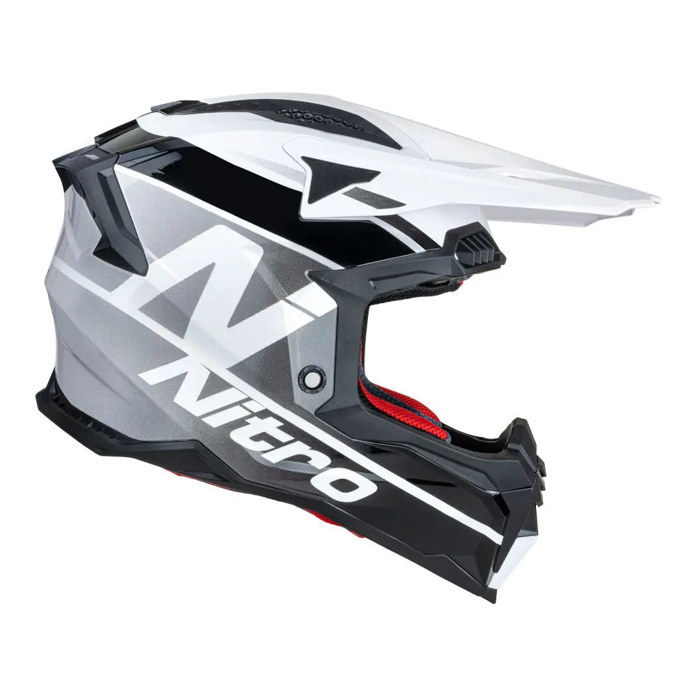 Nitro Mx710 Onyx White/Grey L 1