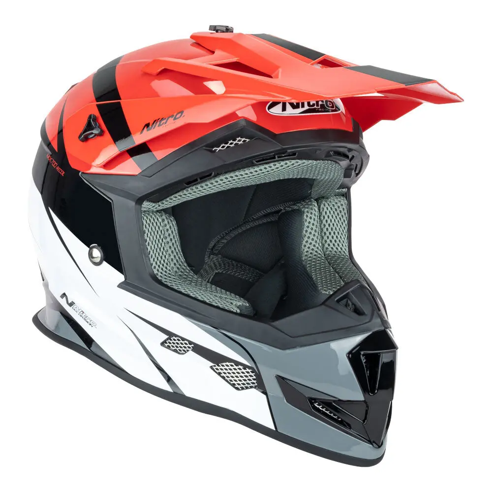 Nitro Mx700 Youth Recoil Red/Blk/White 1