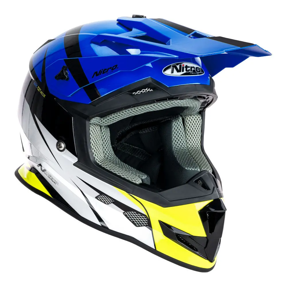Nitro Mx700 Youth Recoil Blue/Grey/Fluo 1