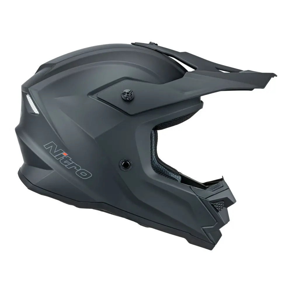 Nitro Mx710 Youth Satin Blk  Ym 1