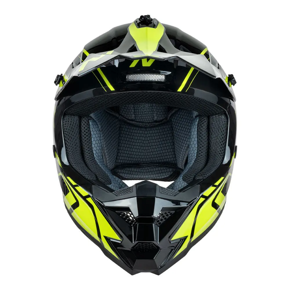 Nitro Mx710 Youth Shard Ii Fluro Yellow/Black Ym 2