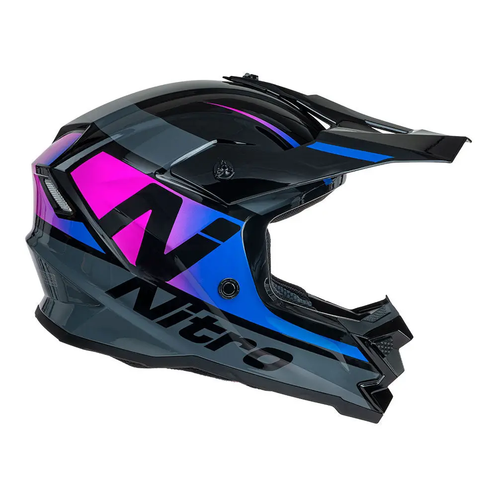 Nitro Mx710 Youth Onyx Purple/Pink 3