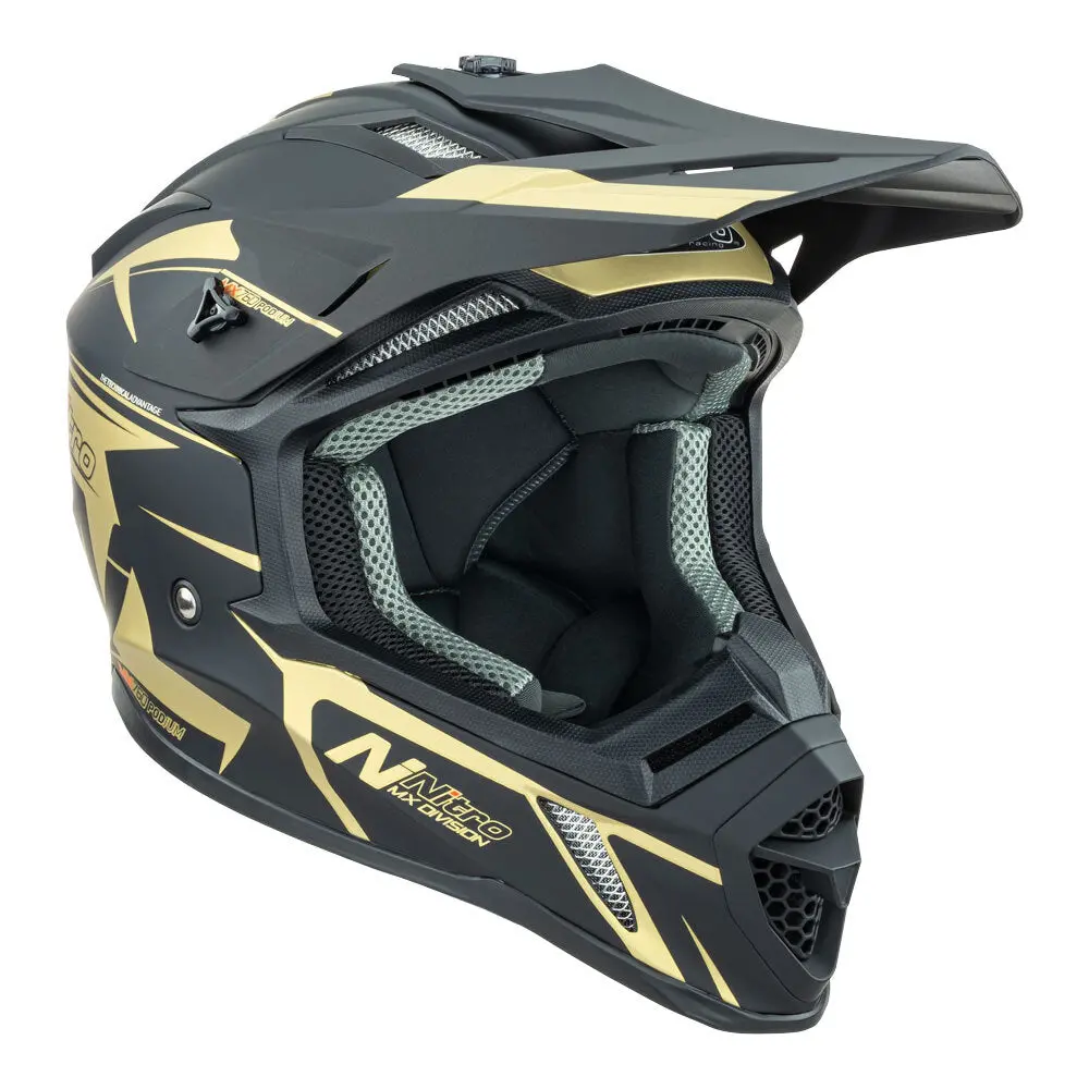 Nitro Mx760 Satin Black/Gold 1