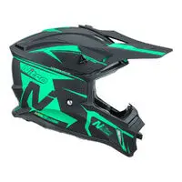 Nitro Mx760 Podium Satin Blk/Teal 1