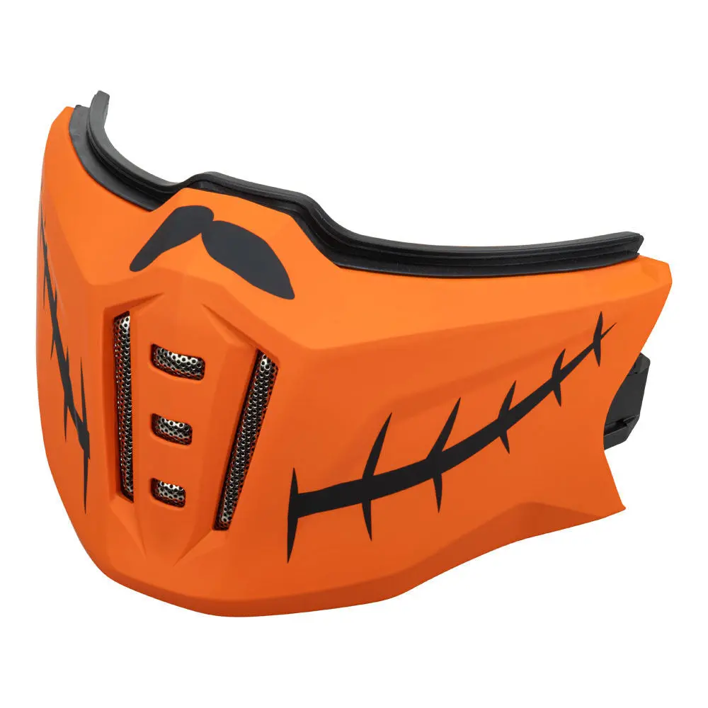 Nitro Nz302 Attitude Chin Mask Halloween Pumpkin 1