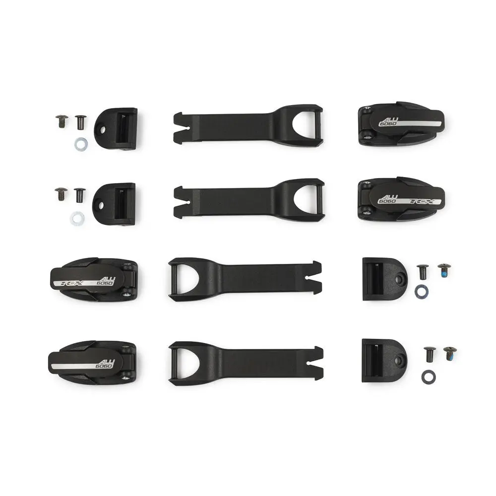 Tcx Sp: Aluminium Buckle Kit Buckle Black (2Lev3) 1