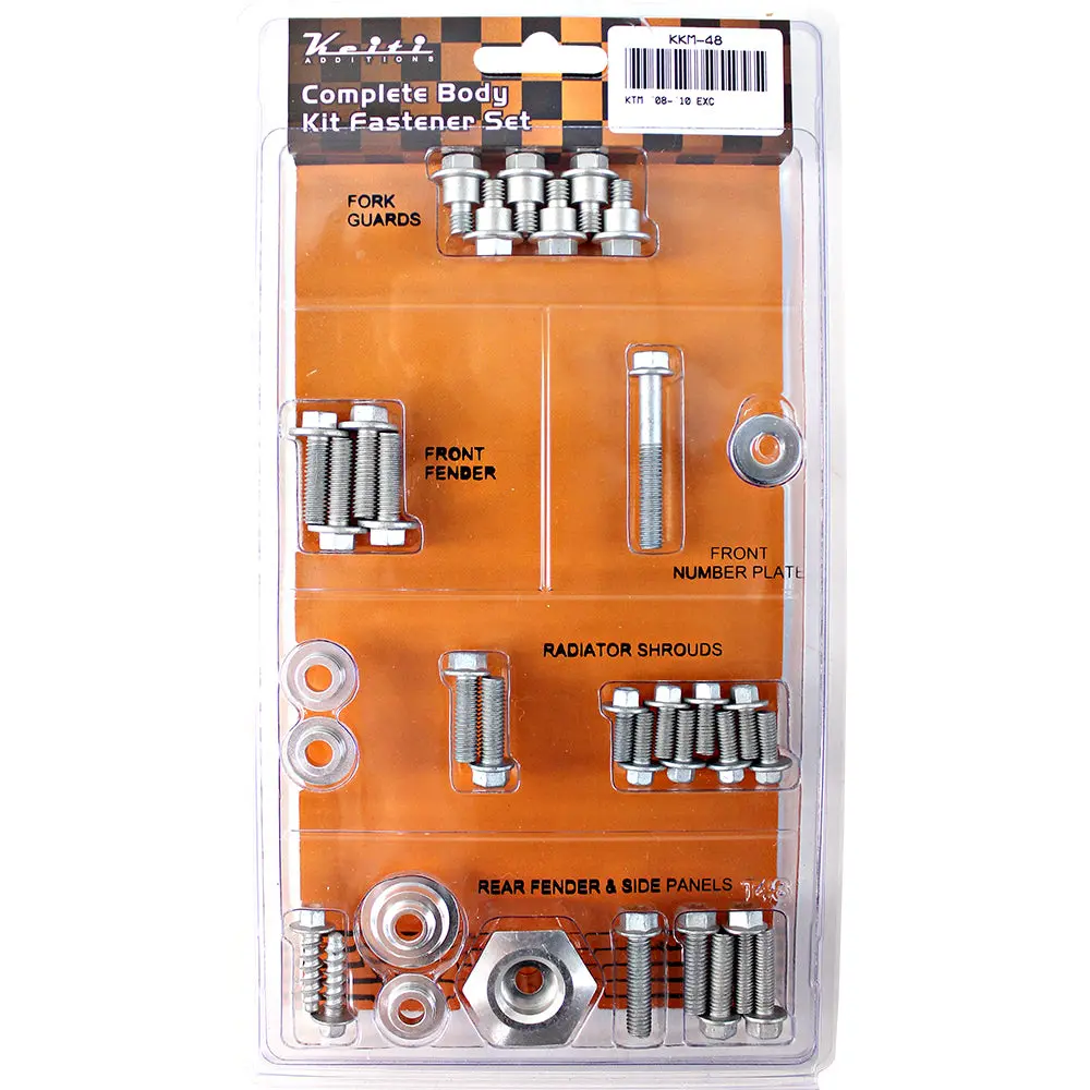 Keiti - Complete Body Kit Fastner Set - Ktm 1