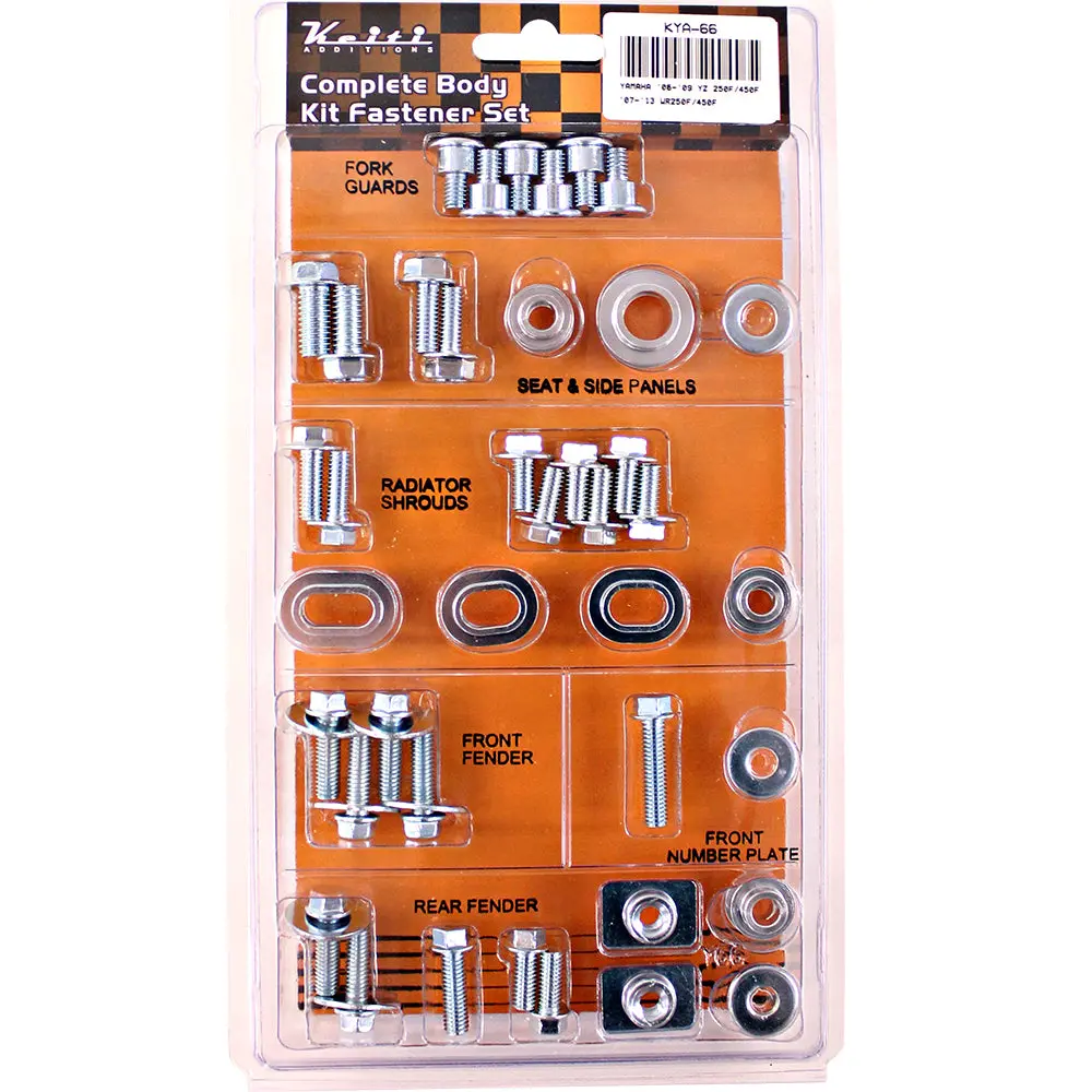 Keiti - Complete Body Kit Fastner Set - Yamaha 1