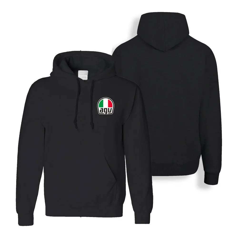 Agv Hoodie Black Medium 1