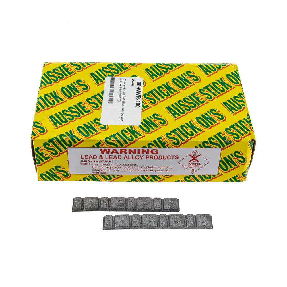 Wheel Weight Stick On 5/10G Narrow Strip 8 (Pk100) 1