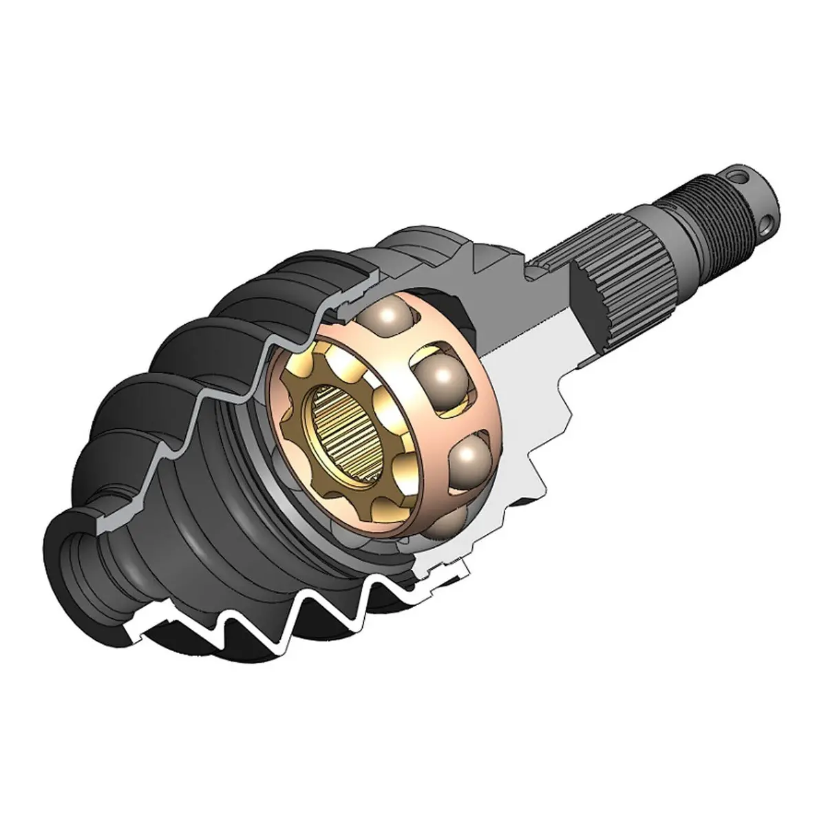 Atv Cv/Axle Complete 8 Ball 1