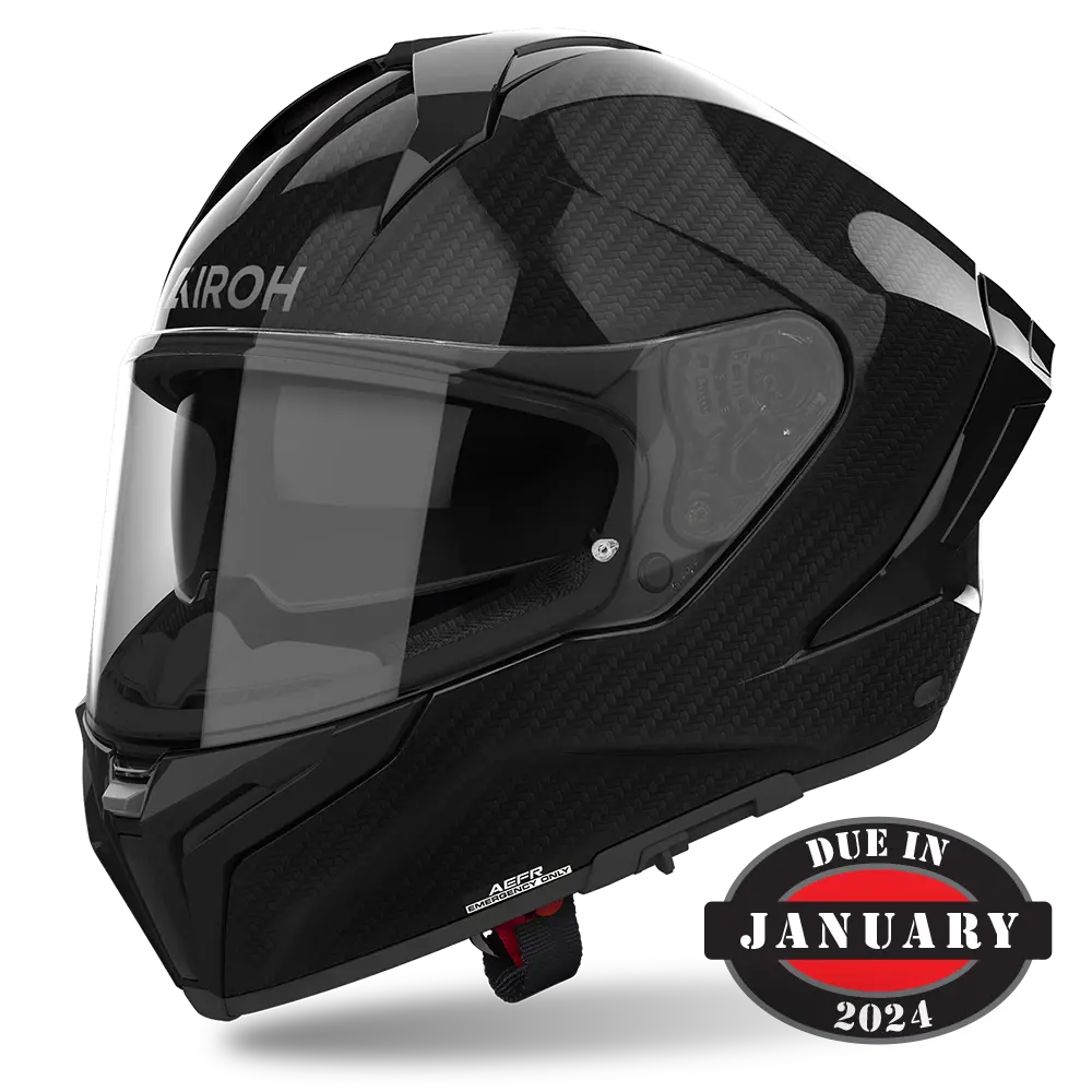 Airoh Matryx Full Helmet – 6K Carbon Fiber Construction