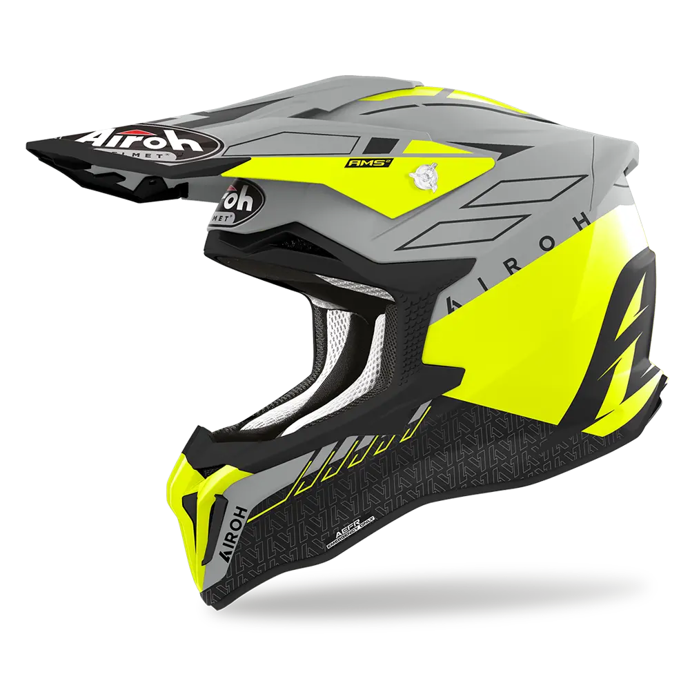 Airoh Strycker 'Skin' Yellow Matt 1