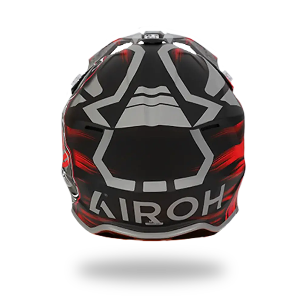 Airoh Wraaap Cyber Red Matt 2