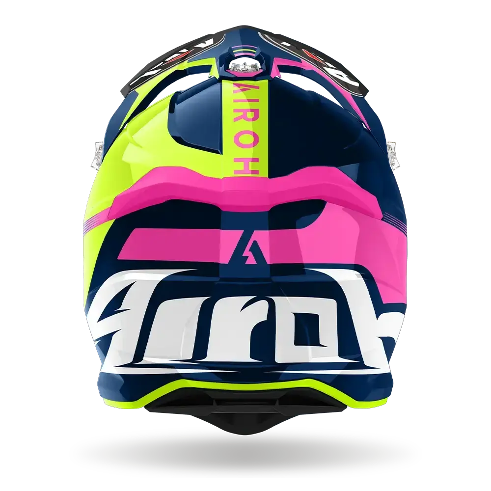 Airoh Stryker Blazer Blue / Pink Gloss 2