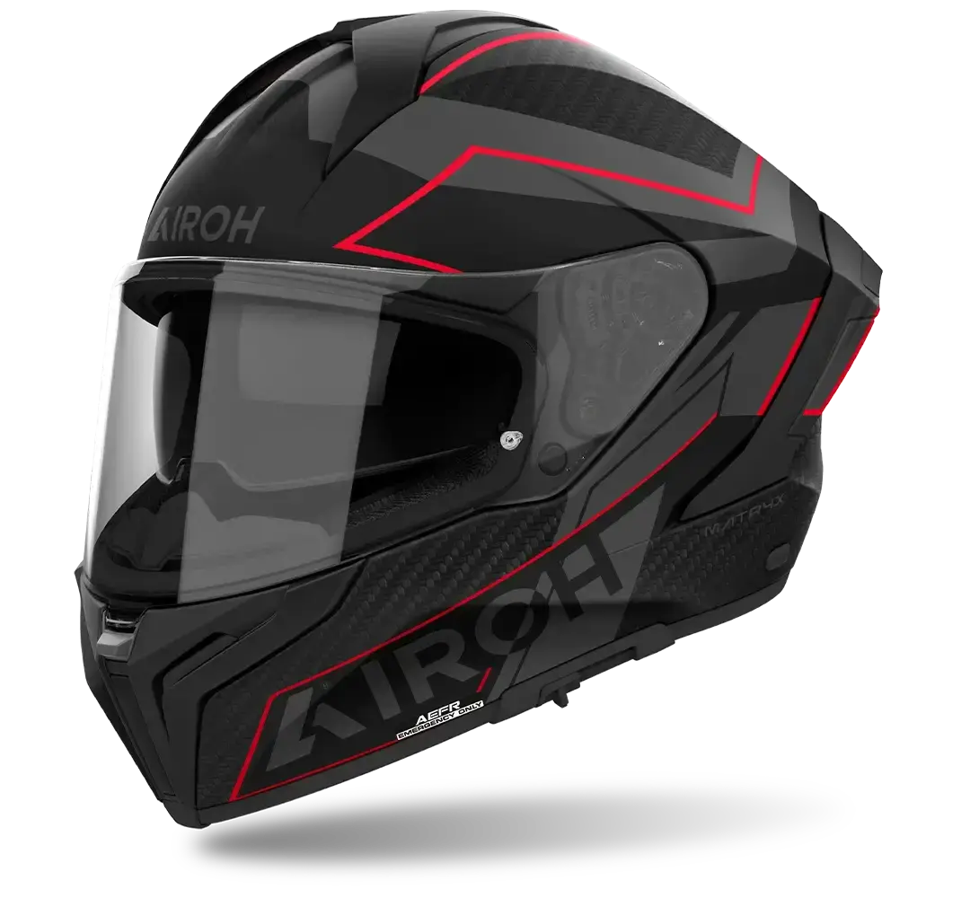 Airoh Matryx Sentinel Red Matt 1