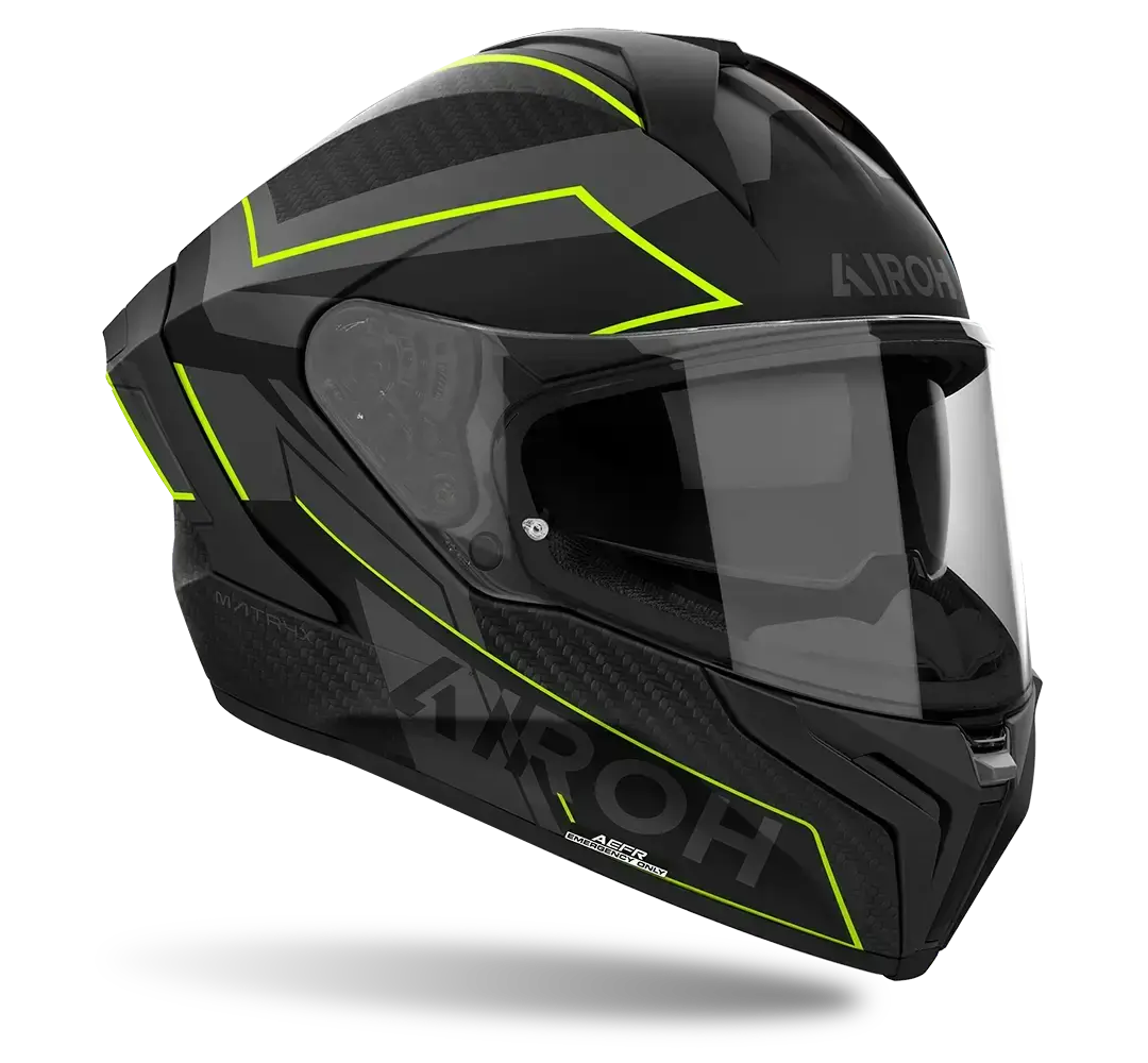 Airoh Matryx Sentinel Yellow Matt 3