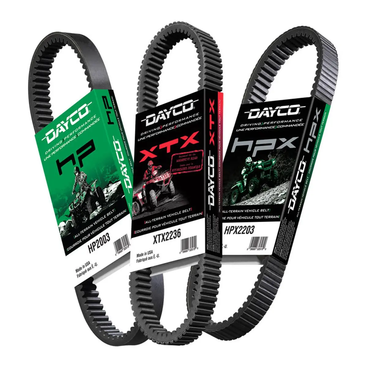 Dayco Atv Drive Belt Hpx - Hpx2251 1