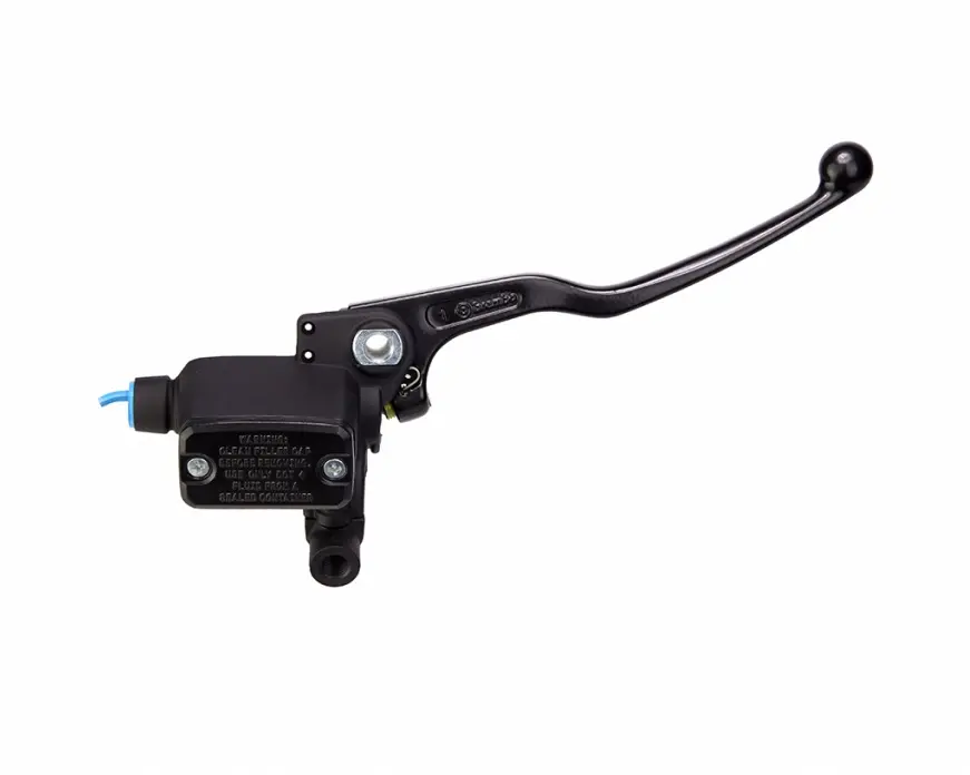 Brembo Ps13 Brake Master Cylinder W/Reservoir Black For Most Aprilia/Cagiva/Ducati/Ktm/Moto Guzzi/Yamaha Models 1