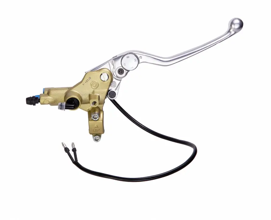Brembo Psc16 Brake Master Cylinder W/Lever Gold/Silver For Ducati Monster S2r 800/S4r 06/Supersport 1000 06/Ds 05/S 03 1