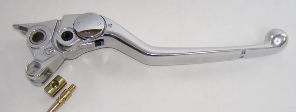 Brembo Adjustable Brake Lever W/Dowel & Pushrod Silver For Most Ducati Models 1