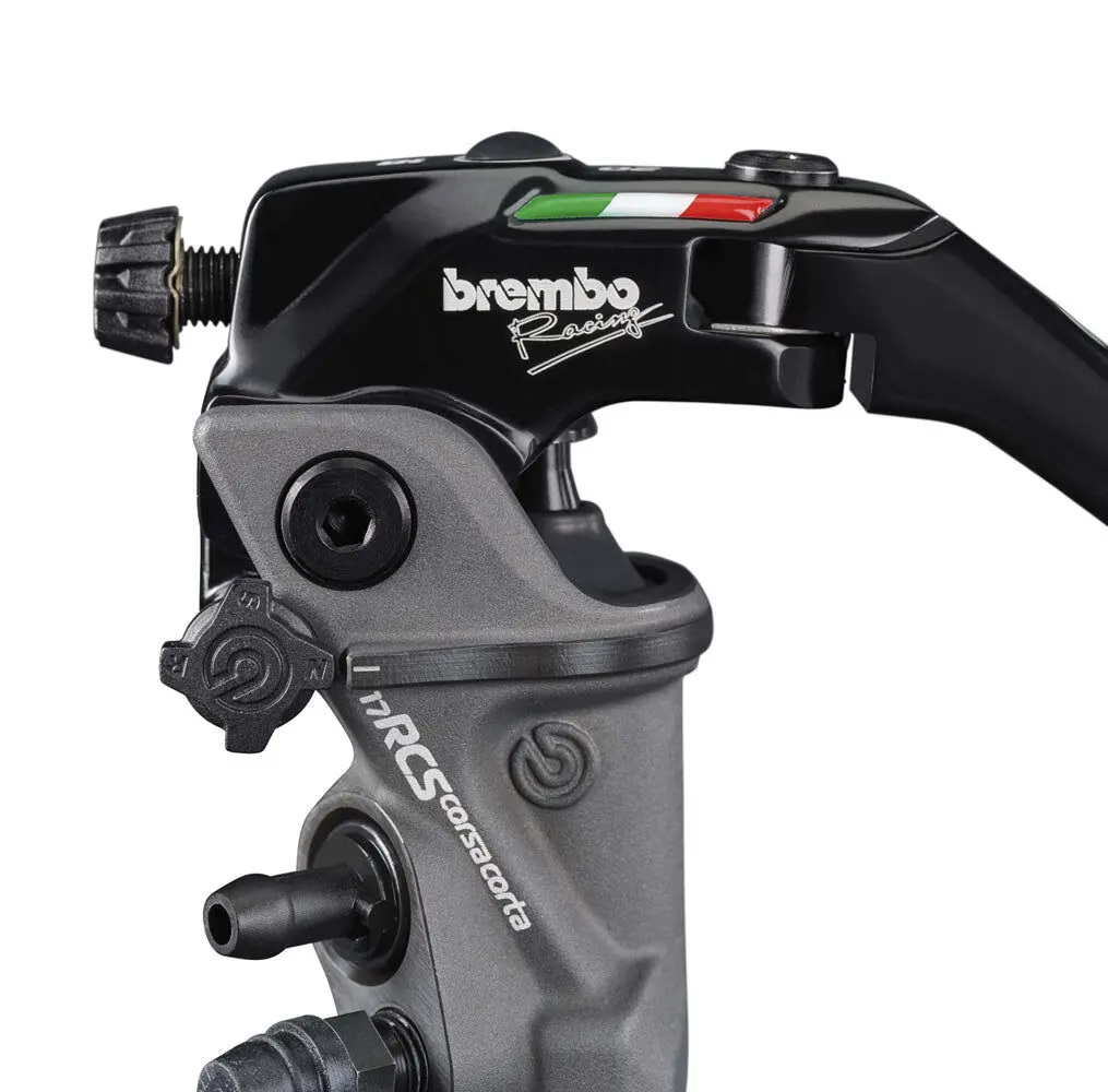 Brembo 15Rcs Corsa Corta Master Cylinder (Brembo Variable Lever Distance) For 22Mm Handlebars 1