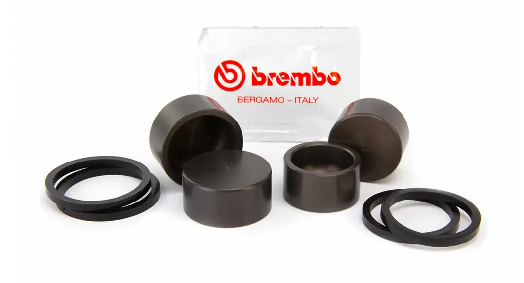 Brembo Brake Caliper Seal/Piston Rebuild Kit (Brembo Goldline Axial Mount 4-Piston 34Mm/30Mm Calipers) For Most Ducati Models 1