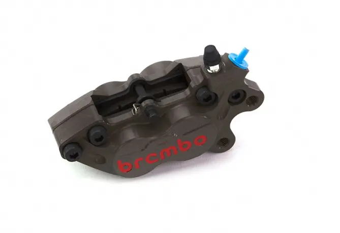 Brembo Front Right P4-30/34 Caliper Cnc Hard Anodized For Most Ducati/Moto Guzzi Models 1