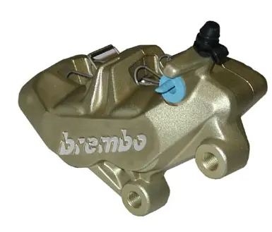 Brembo Brake Caliper P4/34 Right Gold For Most Aprilia/Benelli/Bimota/Ducati/Husqvarna/Ktm/Moto Guzzi/Mv Agusta/Triumph Models 1