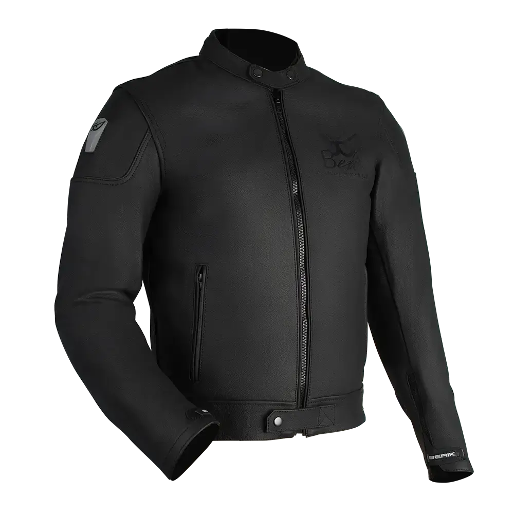 Berik Custom Leather Jacket - Black 1