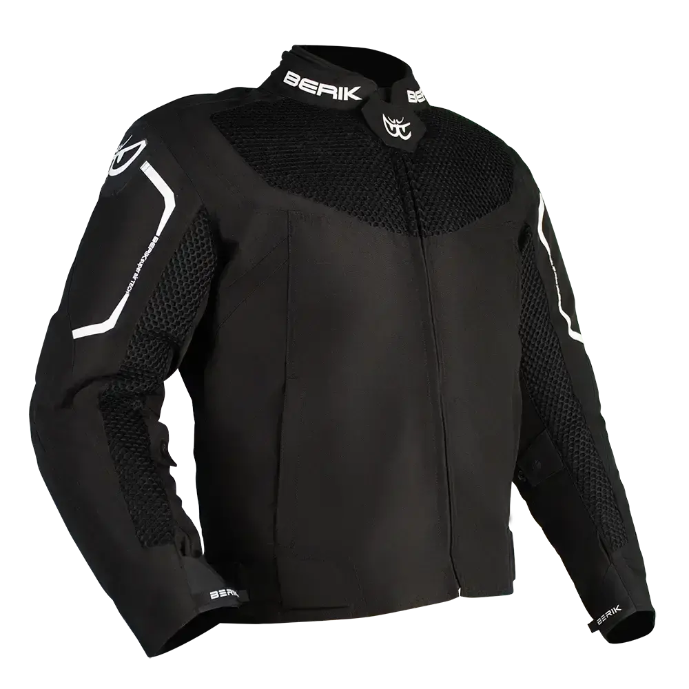 Berik 4 Seasons Motorcycle Jacket - Black 1