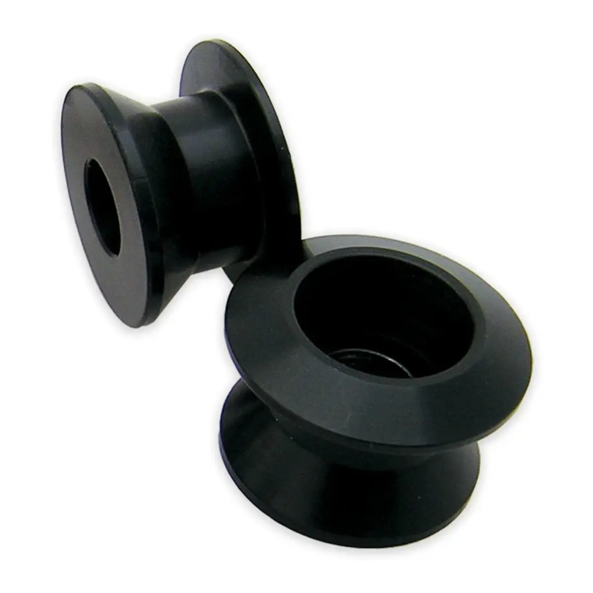 Bolt Swingarm Spools Black Universal 1