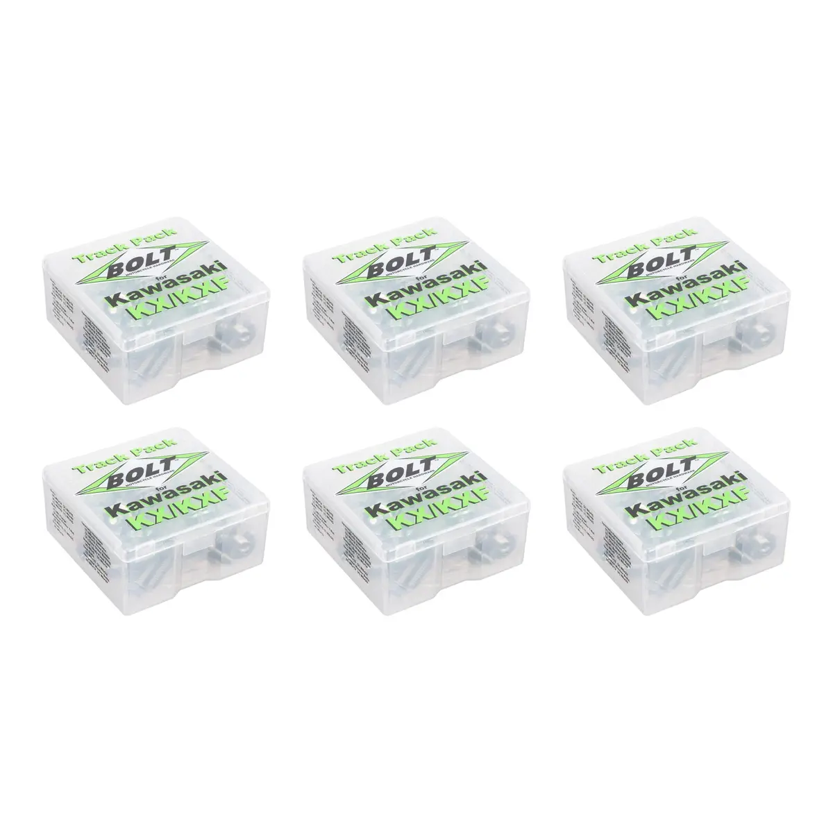 Bolt Track Pack For Kawasaki - 6 Kits Display 1