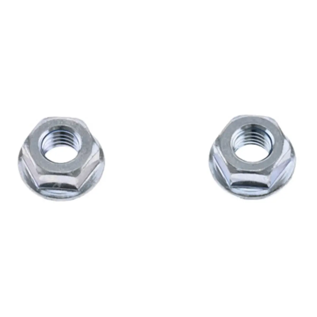 Bolt M6x1.0Mm Hex Flange Nuts (Pack Of 10) 1
