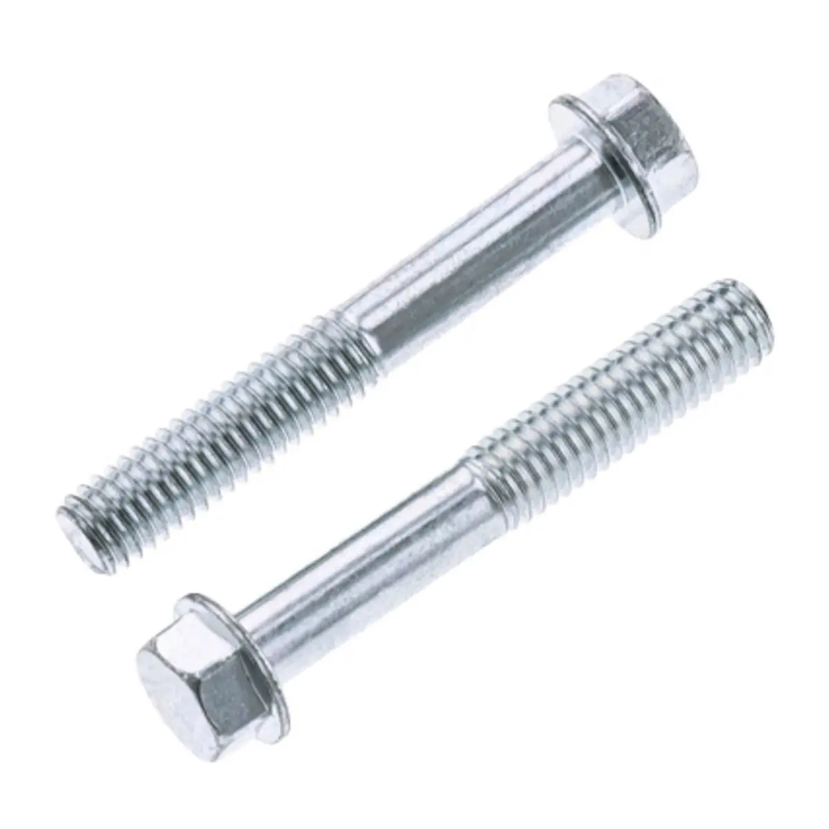 Bolt Hex Flange Bolts 6X40mm (Pack Of 10) 1