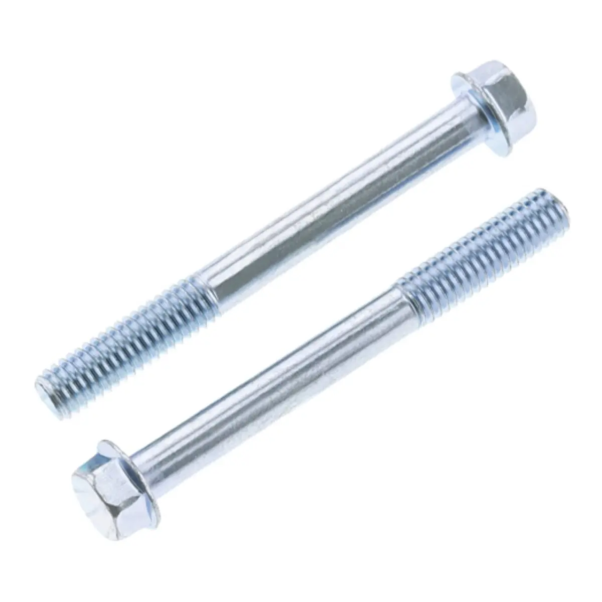 Bolt Hex Flange Bolts 6X55mm (Pack Of 10) 1