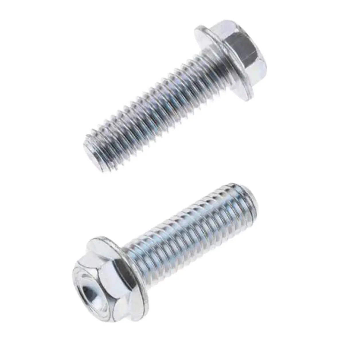 Bolt Hex Flange Bolts 8X1.25X25mm (Pack Of 10) 1