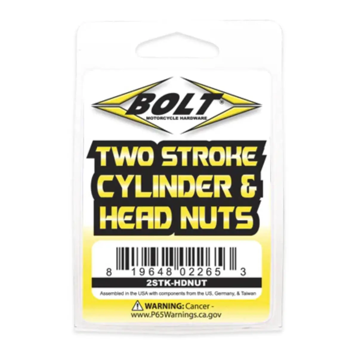 Bolt 2-Stroke Cylinder & Head Nuts 1